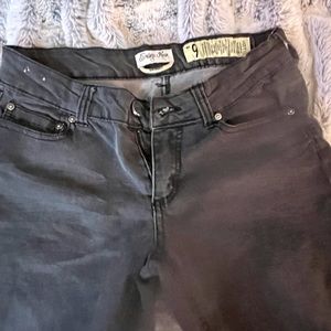 Womans Indigo jeans, low rise,  skinny . Stretch.